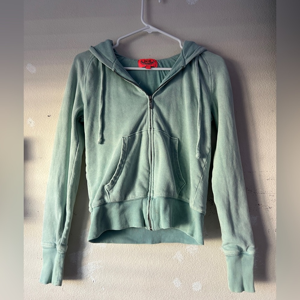 Juicy Couture Zip-Up Jacket PETITE light blue
